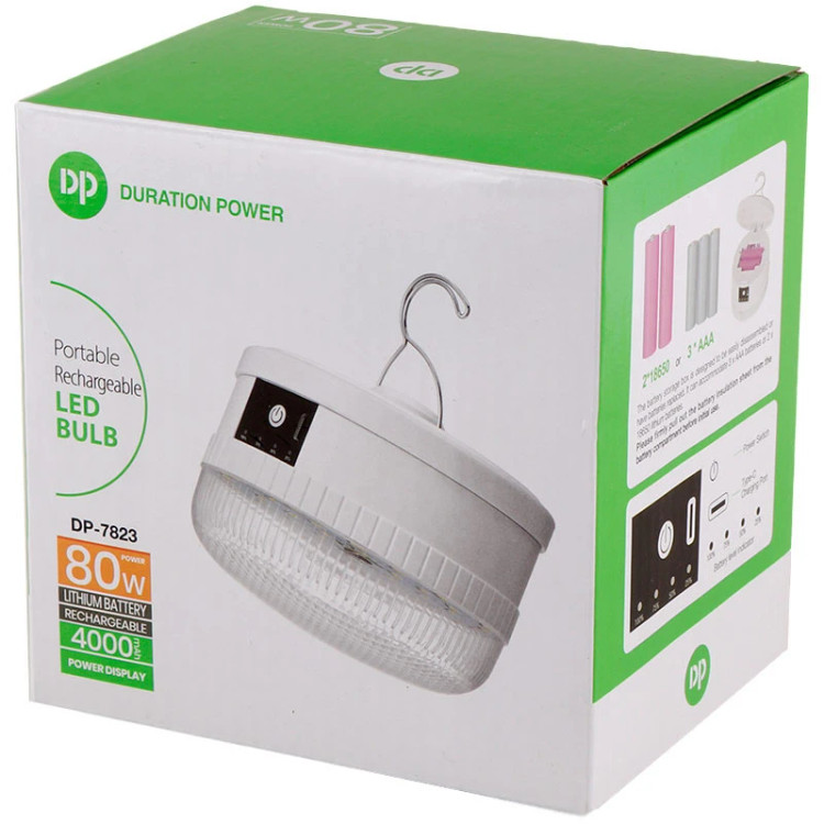 چراغ آویز چادر دی پی 80 وات مدل DP-7823