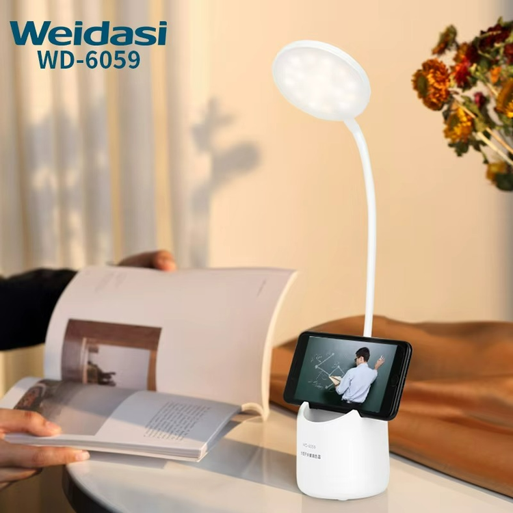 چراغ مطالعه LED رومیزی WEIDASI WD-6059