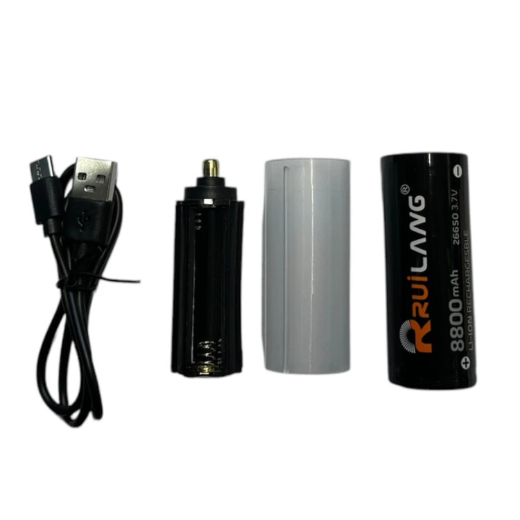 چراغ قوه Ruilang RL-S2305 با چراغ جانبی COB