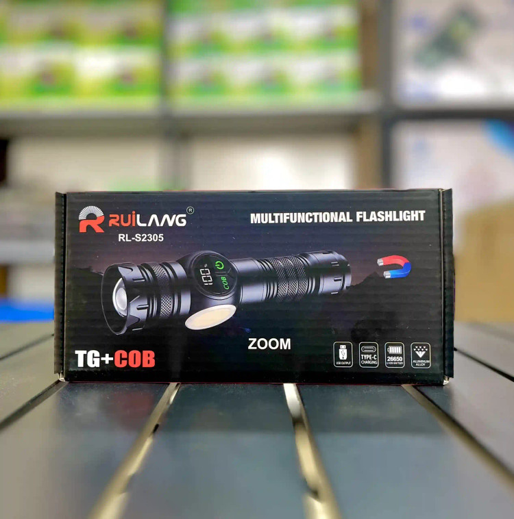 چراغ قوه RL-S2305 دارای درگاه USB Type-C