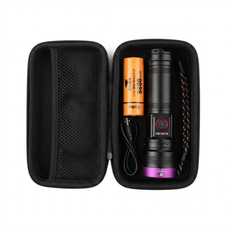 چراغ قوه UV دستی ZINGARO CB-UV978 با شارژ Type-C