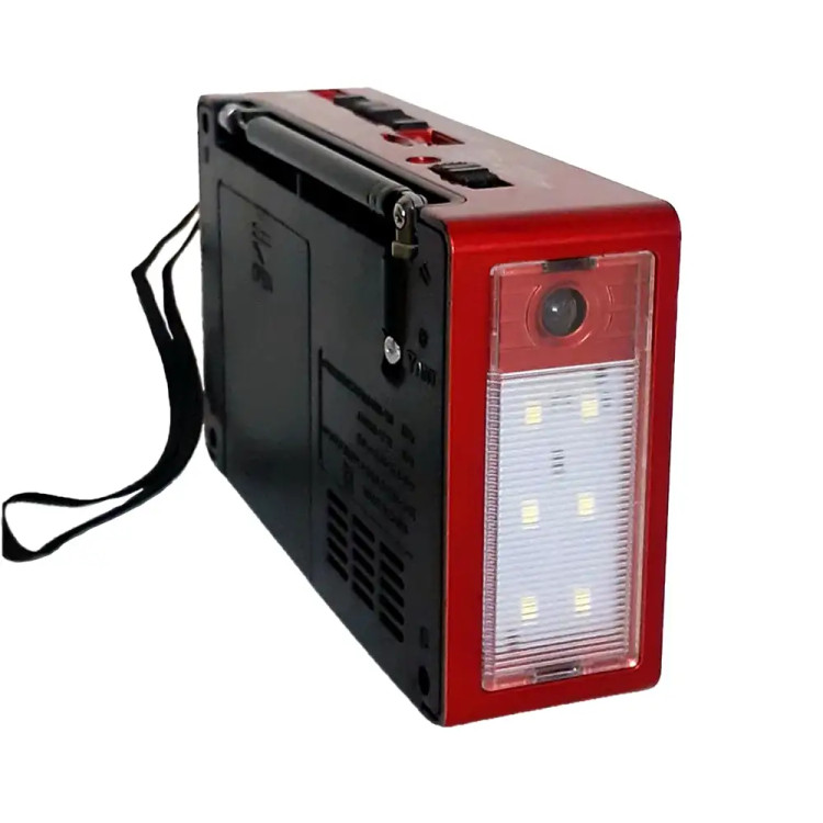 رادیو گولون مدل GOLON-8866 با بلوتوث و چراغ قوه LED
