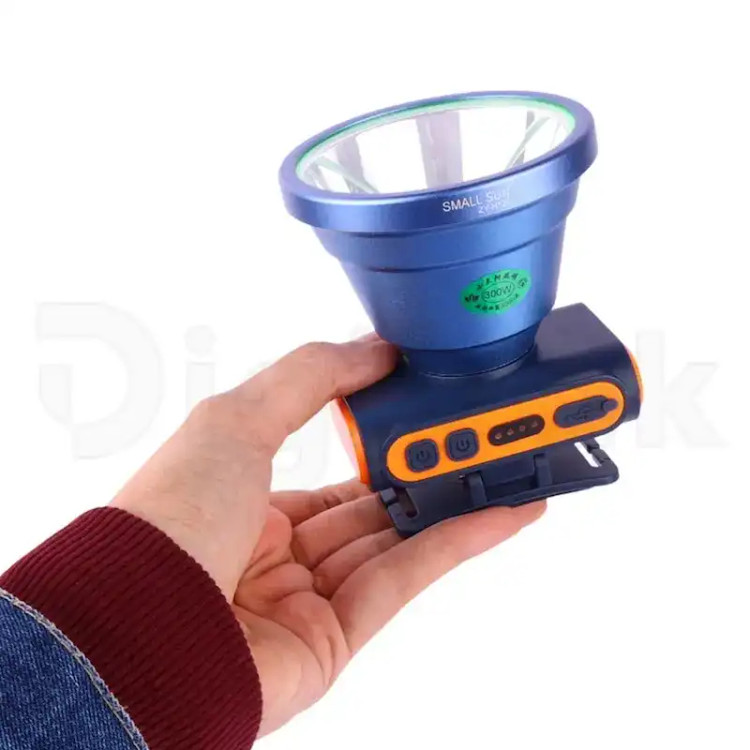 نمایشگر میزان شارژ باتری چراغ پیشانی اسمال سان H129